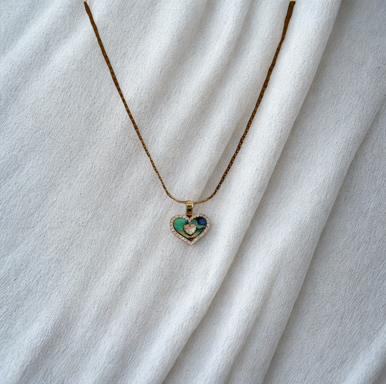 Forever heart necklace