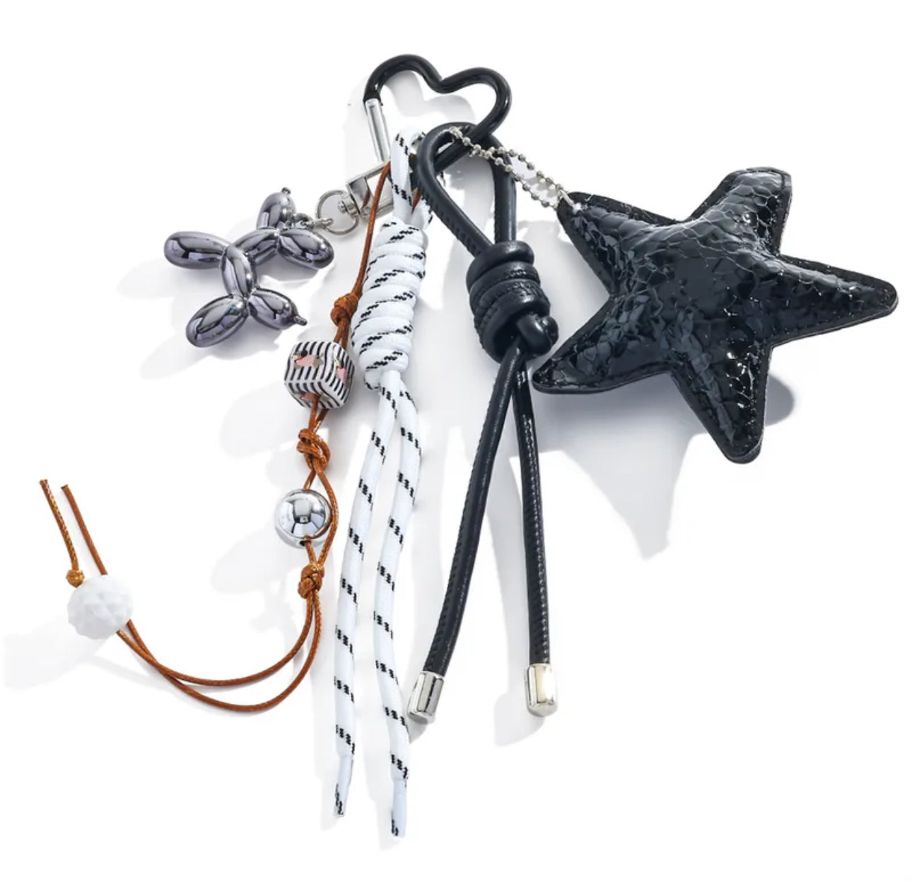 Star bag keychain
