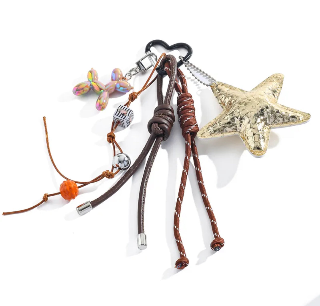 Star bag keychain