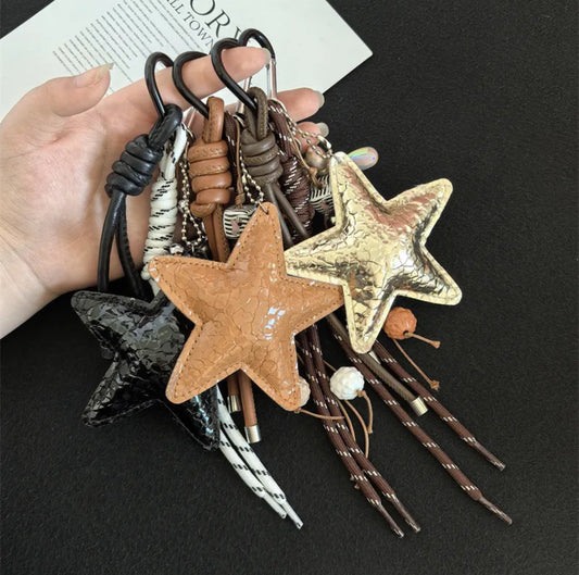 Star bag keychain